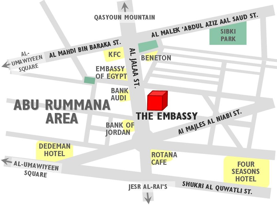 map of the embassy